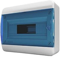 Бокс пластиковый Tekfor ЩРН-П-12 BNS 40-12-1 (240х290х102мм) IP41 синяя дверца картинка 